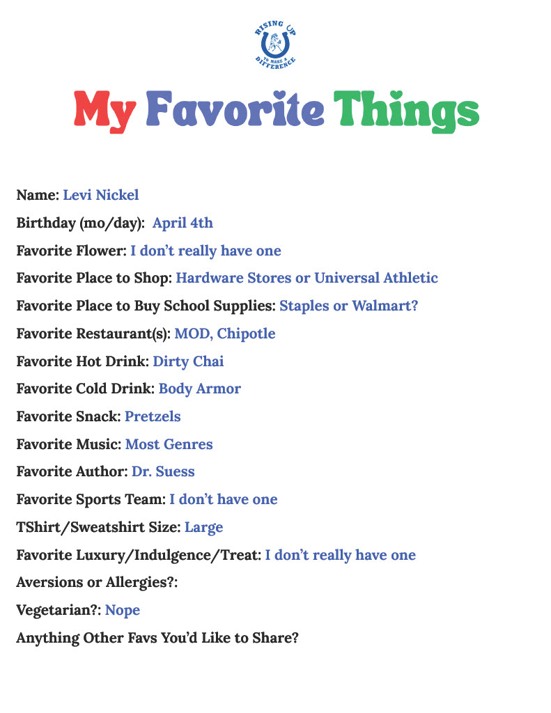 Image of Levis Fav Things
